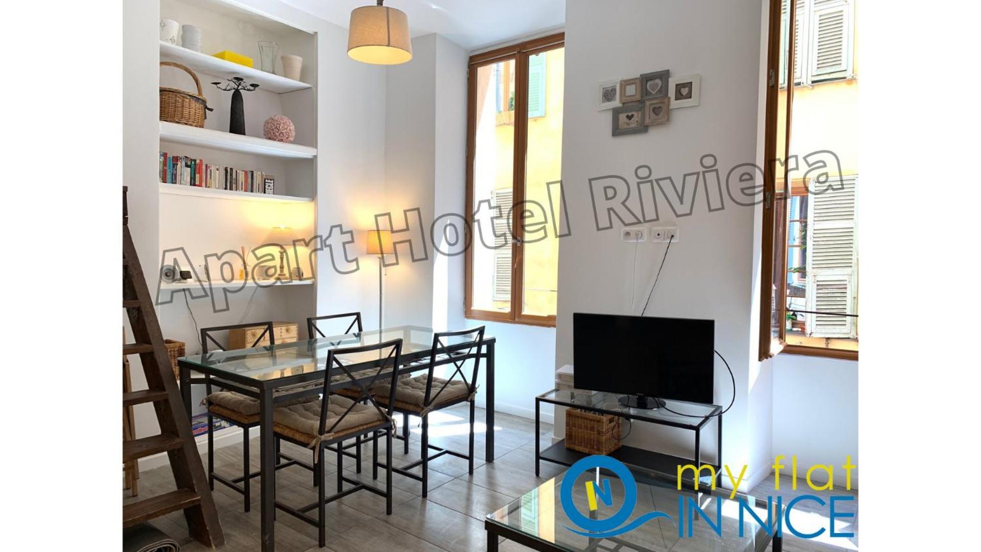 Apartment Riviera - Barillerie 12 - Vieille 1mn - 2 Pieces Ac *